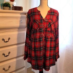 Torrid Red Flannel